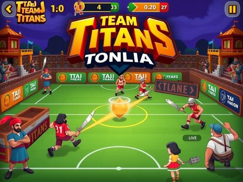 Taj Team Titans download growth chart in India